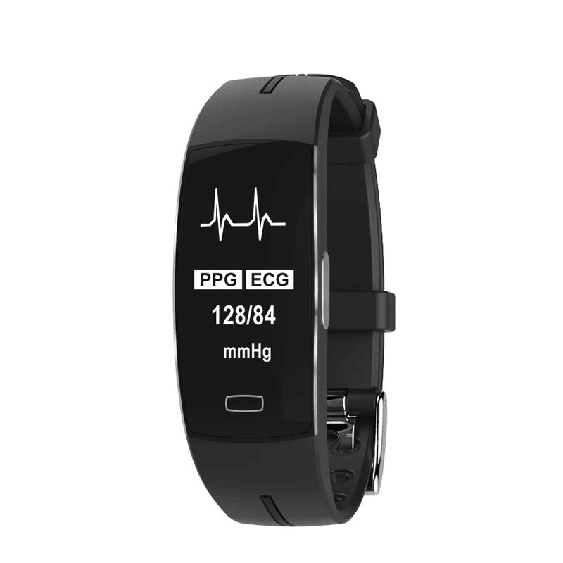 Smart Fitness Tracker with Heart Rate Monitor – Activity & Sleep Tracking, Notifications, OLED, IP67, iOS & Android