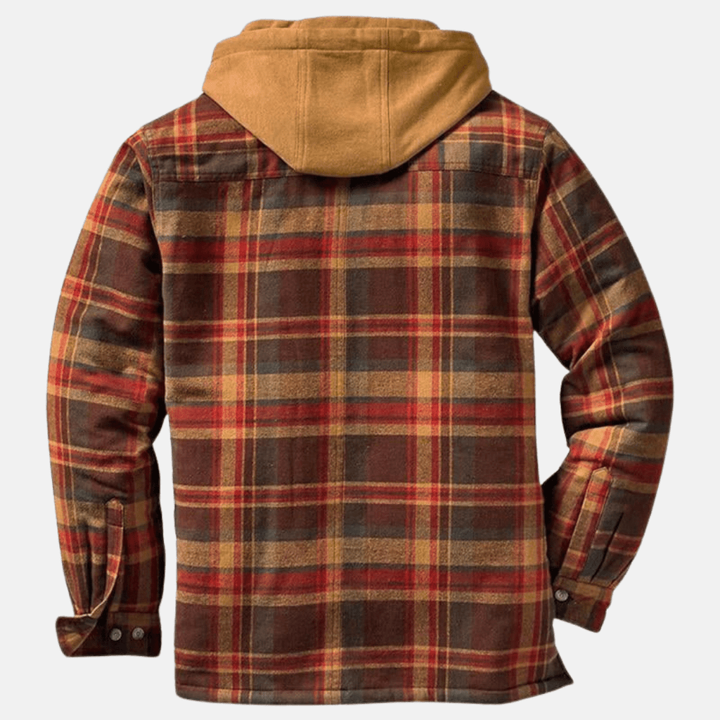 Calico | Men's Jacket | Plaid Hooded Shirt