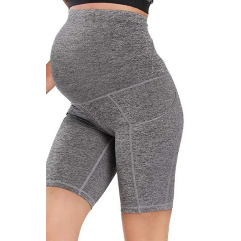 Sylvia Maternity Leggings – Maternity Workout Leggings for Yoga & Walking, Comfy & Flexible, 6 Colors, S–XL – Bersh Dark Gray