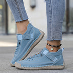 Sneakers For Women | Low Cut Lace-Up Design Blue