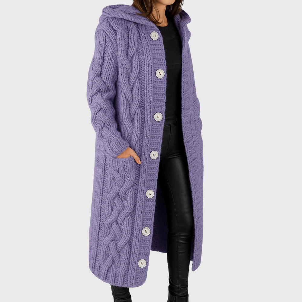 Pamelo | Women's Cardigan | Longline Length