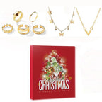 Jewelry Advent Calendar for Women 2026 – 24 Gold & Silver Tone Necklaces, Bracelets & Earrings, Christmas Gift