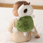Baby Fall Prevention Cushion – Baby Head Protector Backpack for Crawling & Walking, Padded with Adjustable Straps – LittleGuard Little Turtle