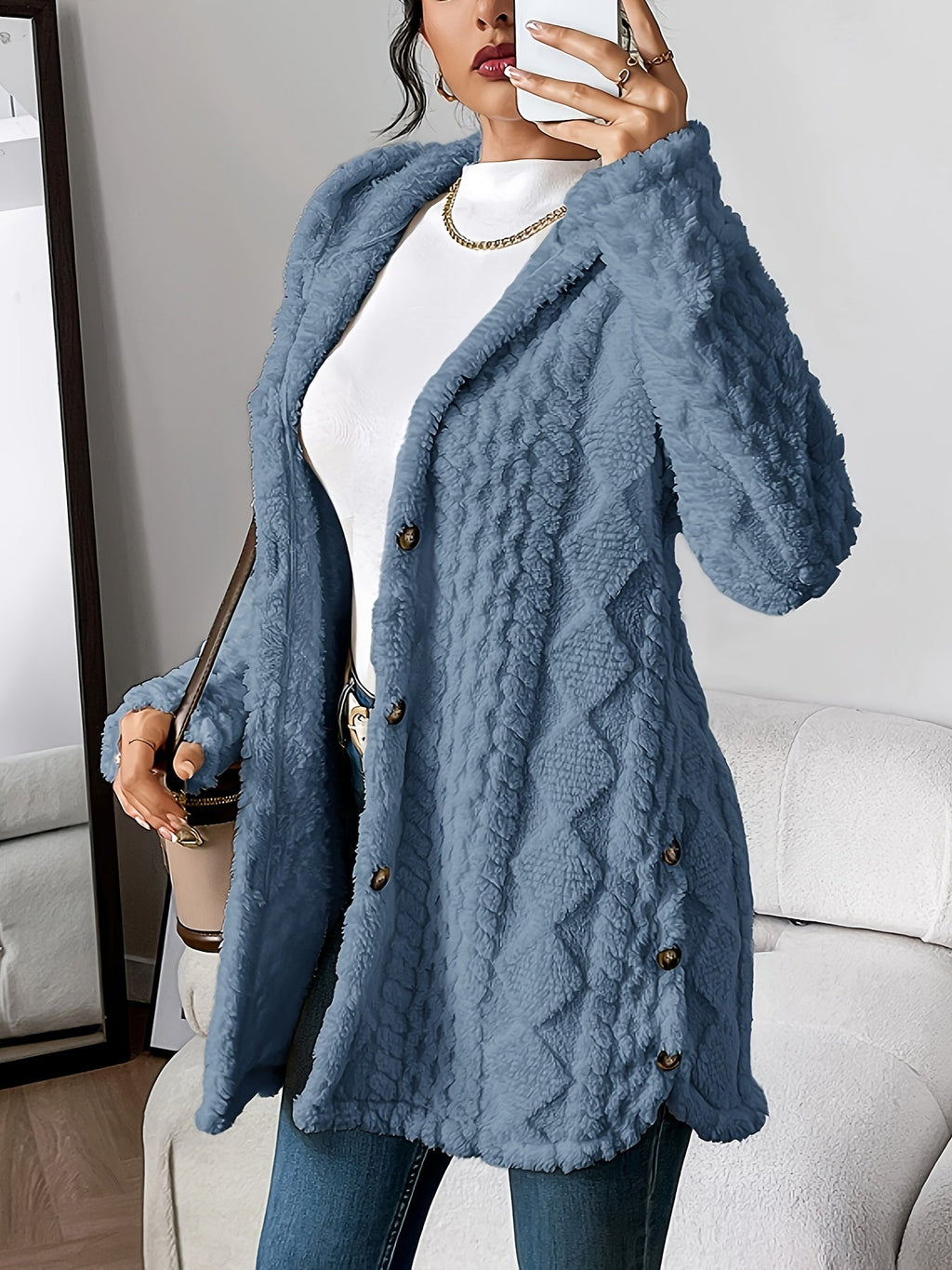 Luna | Women’s Cardigan | Hooded Casual Style