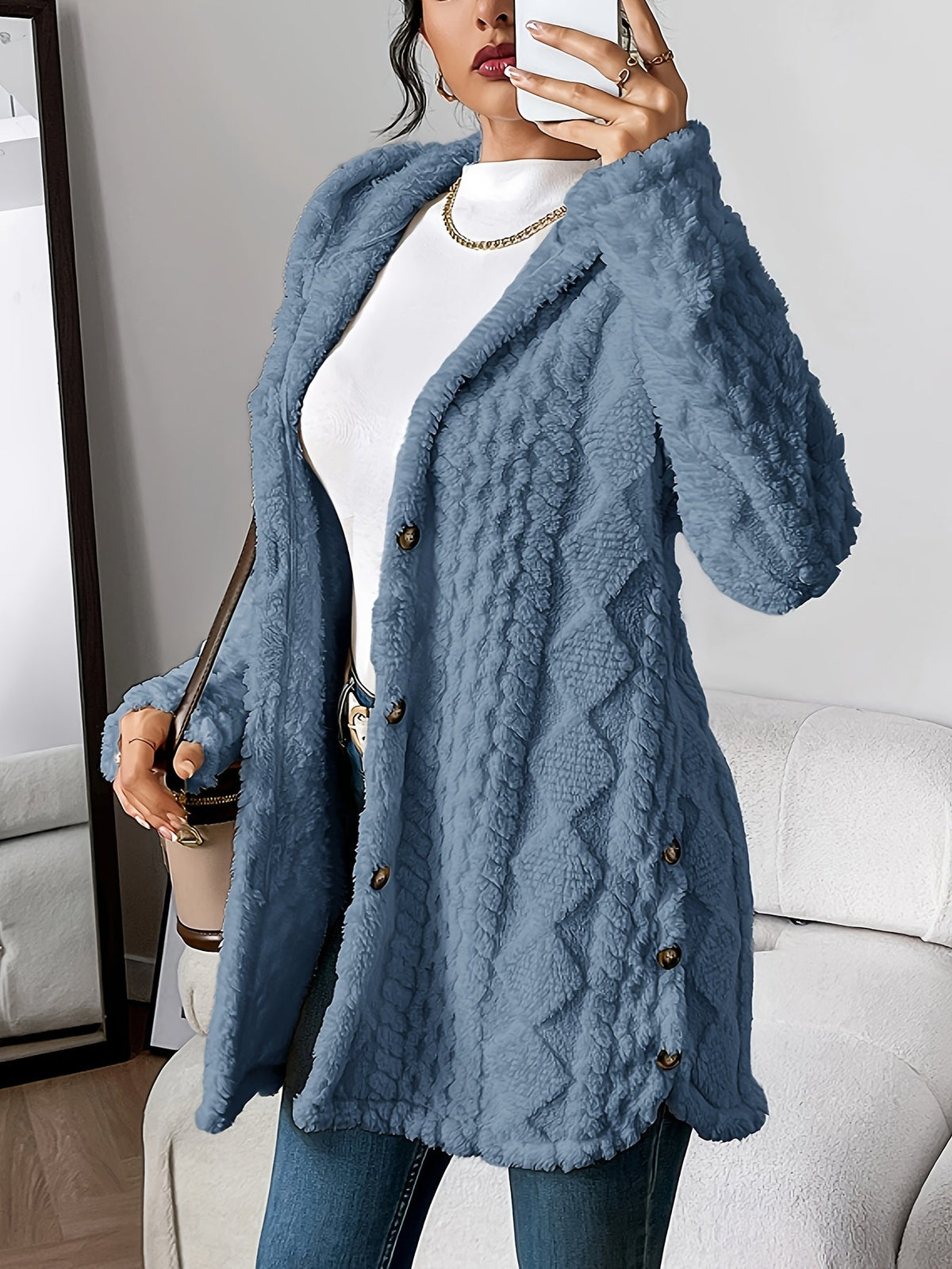 Luna | Women’s Cardigan | Hooded Casual Style
