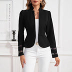 Pamelo | Women's Peplum Blazer Slim Fit Structured Shoulder