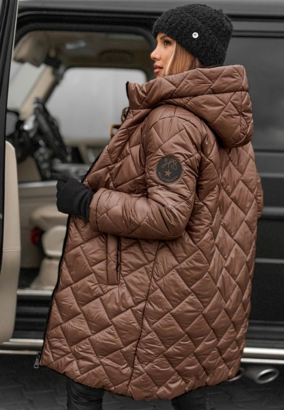 Chāme | Women's Jacket | Stitched Diamond Panels