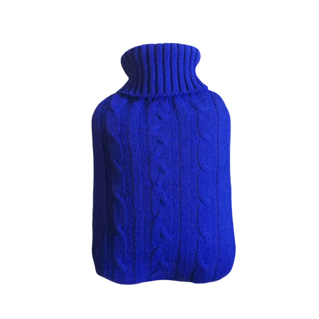 Large Hot Water Bottle 68 oz with Faux Fur Plush Cover – Cozy Warmth for Bed & Couch, 4 Colors