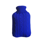 Large Hot Water Bottle 68 oz with Faux Fur Plush Cover – Cozy Warmth for Bed & Couch, 4 Colors