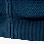 Hommes | Zip Pullover Jacket | Structured Design with Stand Collar