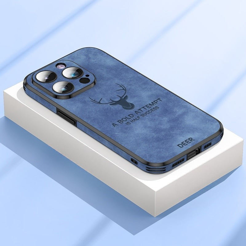 Luxury Deerskin iPhone Case - Veltro