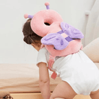 Baby Fall Prevention Cushion – Baby Head Protector Backpack for Crawling & Walking, Padded with Adjustable Straps – LittleGuard Butterfly
