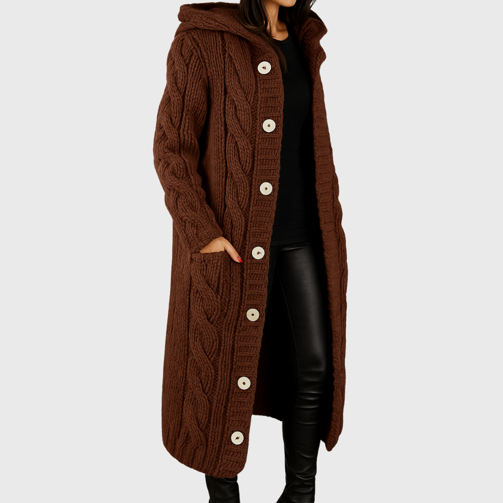 Pamelo | Women's Cardigan | Longline Length