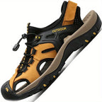 Calico | Men’s Sandals – Breathable and Durable for Active Summer Days Yellow