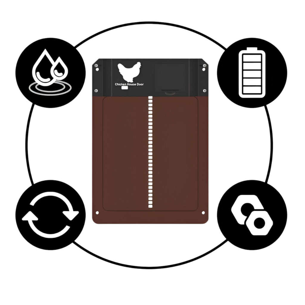 Automatic Chicken Coop Door | Safe and Time-Saving Solution for Poultry