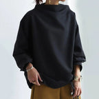 Women's Oversized Casual Sweater | Black black