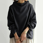 Women's Oversized Casual Sweater | Black