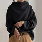 Women's Oversized Casual Sweater | Black