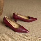 Aeris | Women’s Genuine Leather Heels – Chic Artisan Pointed-Toe & Refined Stiletto Comfort 5