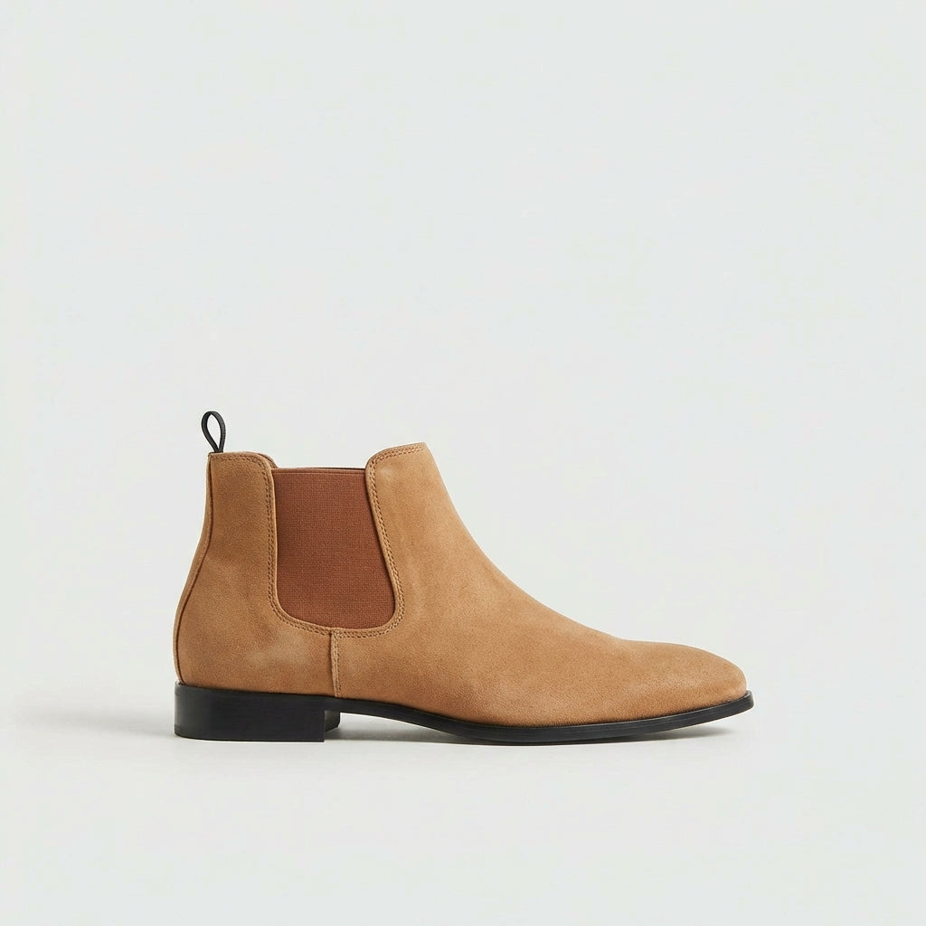 Mane | Timeless and Durable Leather Chelsea Boots Light Brown
