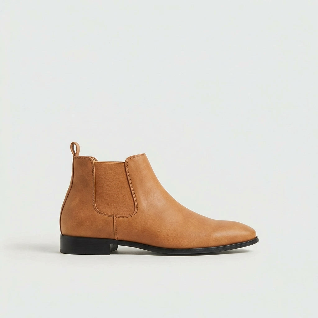 Mane | Timeless and Durable Leather Chelsea Boots Brown
