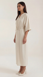 Ana Belted Waist Maxi Dress 1