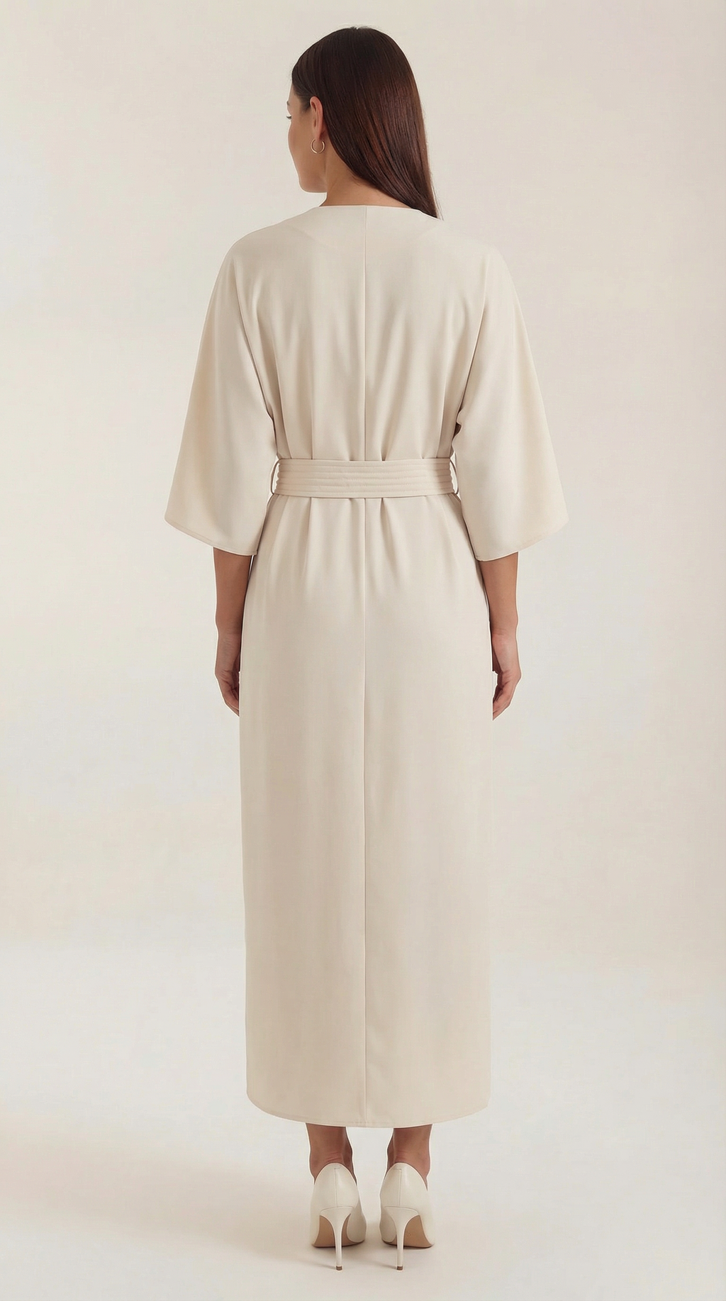 Ana Belted Waist Maxi Dress 3