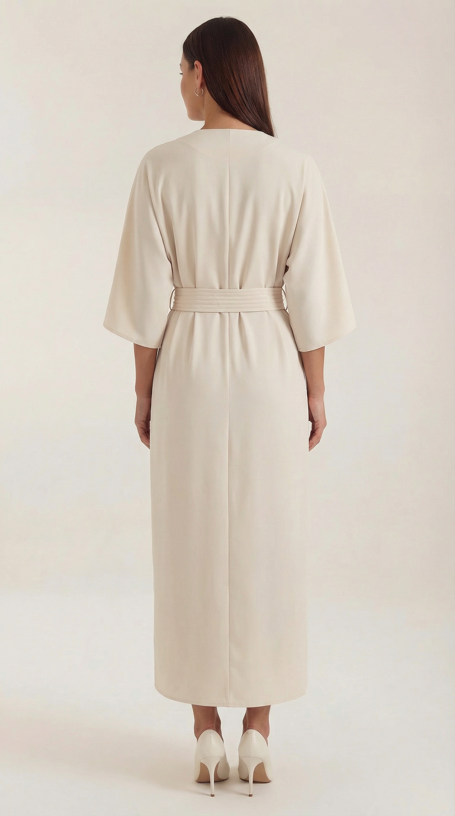 Ana Belted Waist Maxi Dress 3