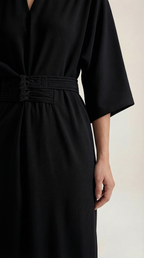 Ana Belted Waist Maxi Dress 7