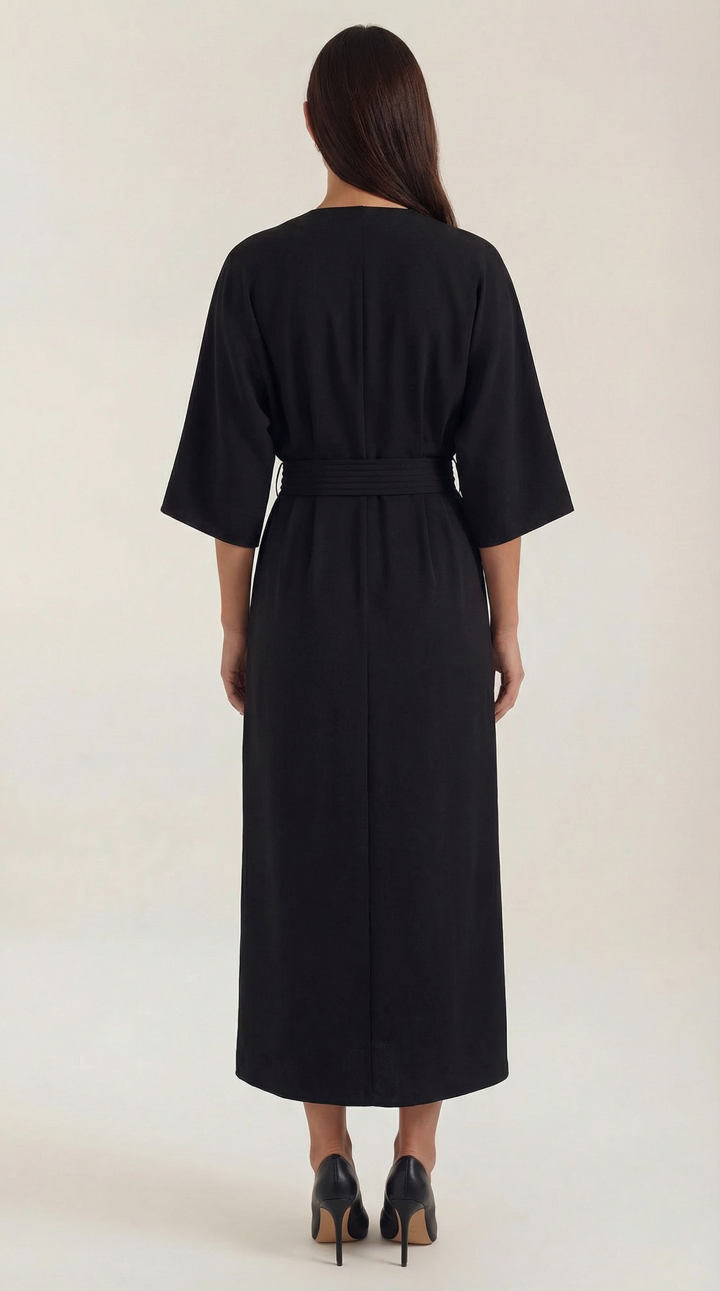 Ana Belted Waist Maxi Dress 8