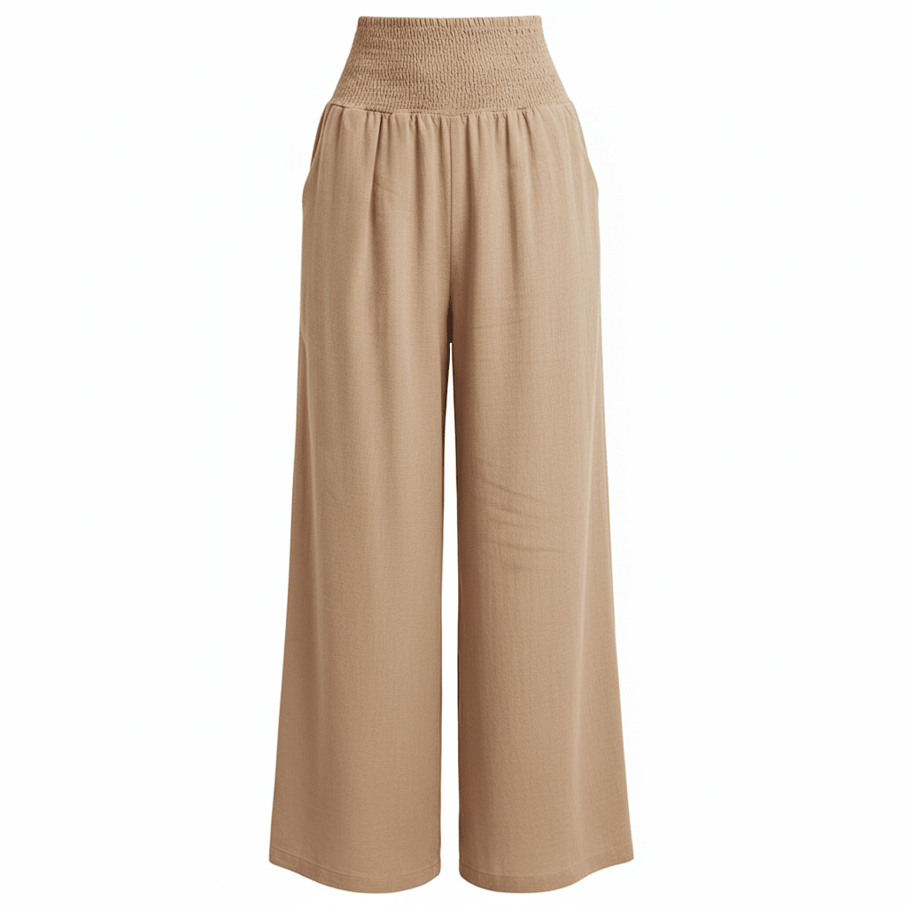 Women's High-Waisted Palazzo Pants