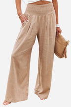 Women's High-Waisted Palazzo Pants