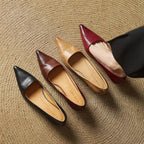 Anok | Women’s Genuine Leather Heels – Chic Artisan Pointed-Toe & Refined Stiletto Comfort 8