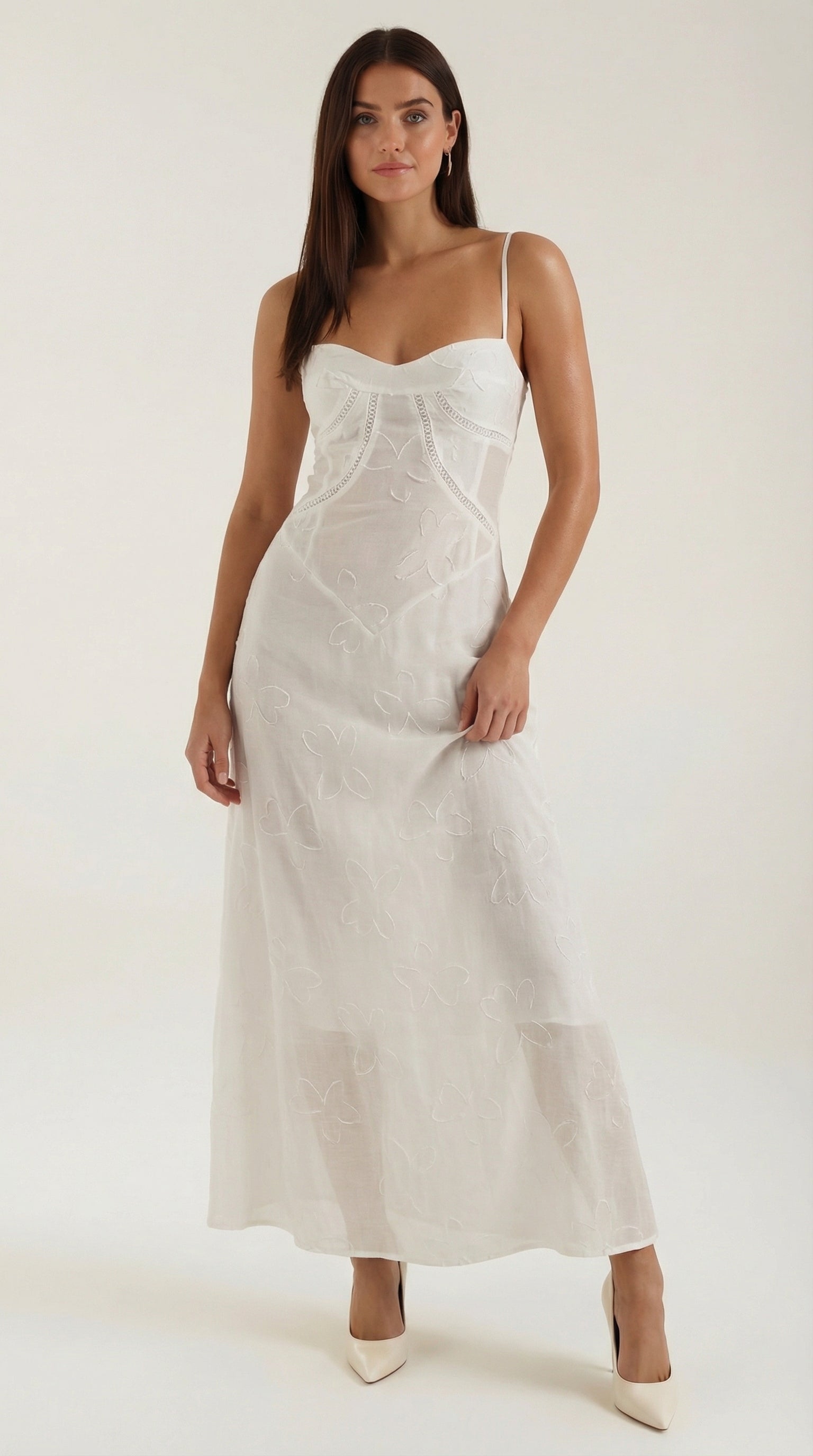 Arabelle Lace Maxi Dress 0