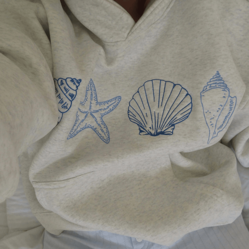 Aria Women's Winter-Themed Relaxed Fit Hoodie 0