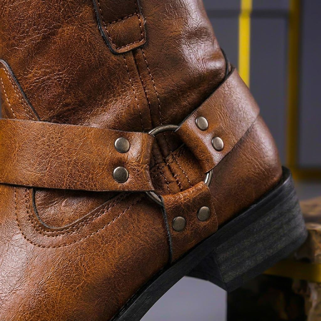Calico | Classic Handcrafted Vintage Leather Boots