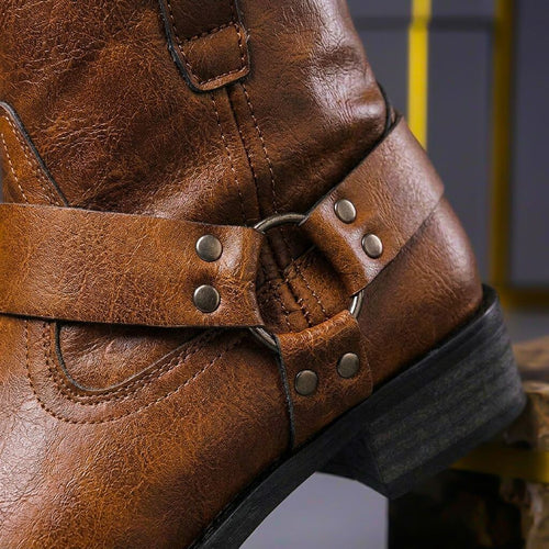 Calico | Classic Handcrafted Vintage Leather Boots