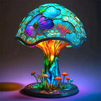 AuraGlass – Magical Colored Glass Lamp for Relaxing Atmosphere Lotus Flower