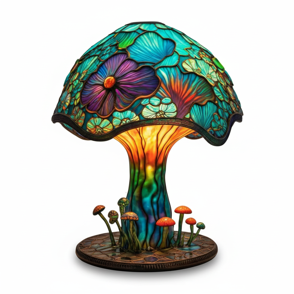 AuraGlass – Magical Colored Glass Lamp for Relaxing Atmosphere