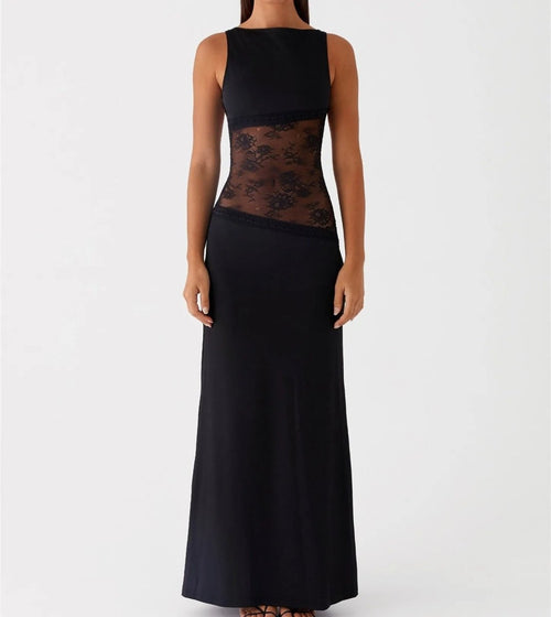 Aura | Women's Long Lace Dress – Elegant Silhouette & Sophisticated Design 0