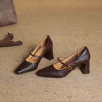 Auria | Women’s Genuine Leather Heels – Chic Artisan Stiletto & Refined Slimming Silhouette 4