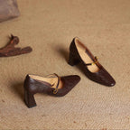 Auria | Women’s Genuine Leather Heels – Chic Artisan Stiletto & Refined Slimming Silhouette 5