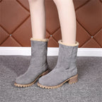 Solis | Boots for Women | Faux Shearling Cuff Ankle Style