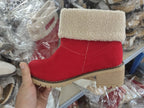 Solis | Boots for Women | Faux Shearling Cuff Ankle Style