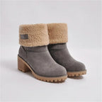 Solis | Boots for Women | Faux Shearling Cuff Ankle Style