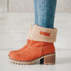 Solis | Boots for Women | Faux Shearling Cuff Ankle Style