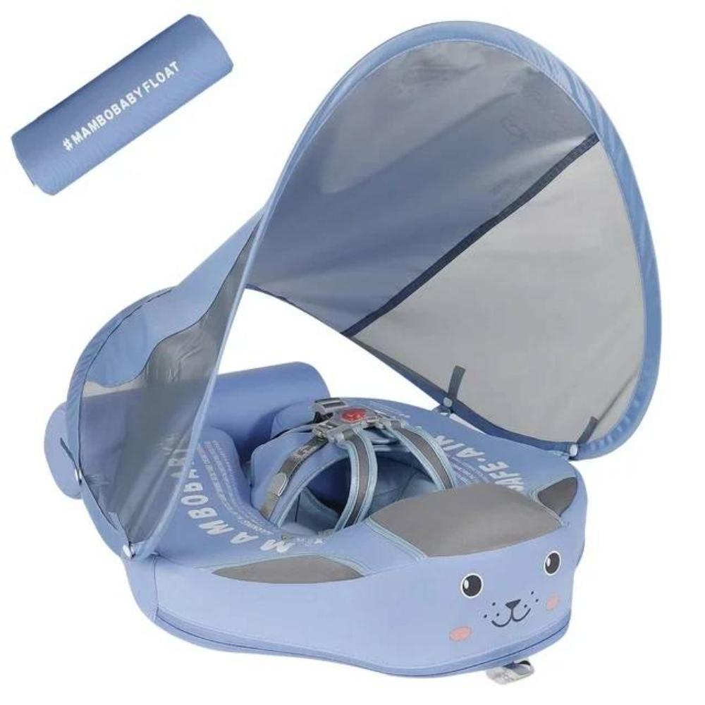 Baby Float with Removable Sunshade Turquoise