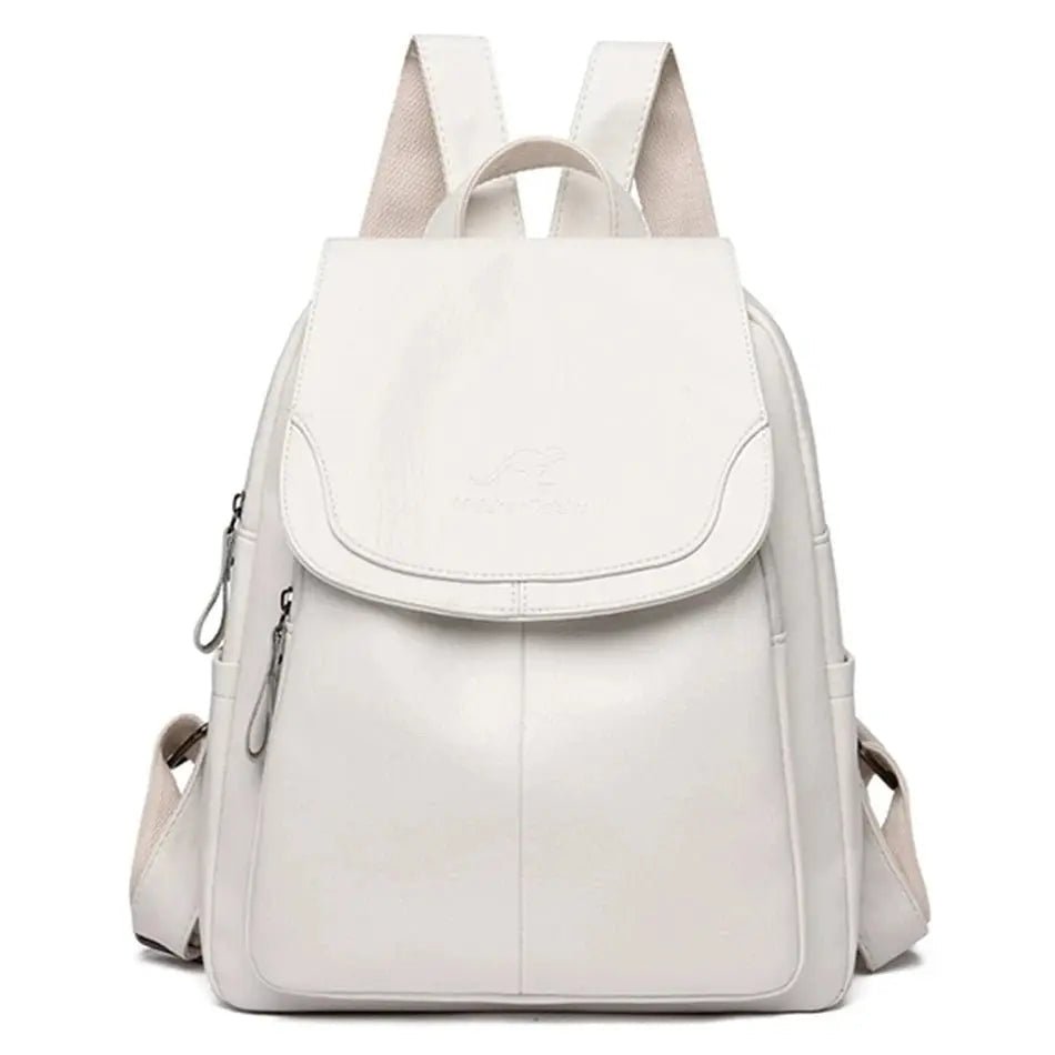 Bersh | Women's Leather Backpack – Anti-Theft Design, Genuine Leather & Urban Elegance