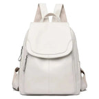 Bersh | Women's Leather Backpack – Anti-Theft Design, Genuine Leather & Urban Elegance