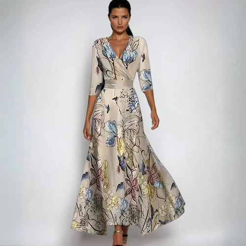 Bersh | Women's Wrap Dress – Floral Details & Feminine Fit 1